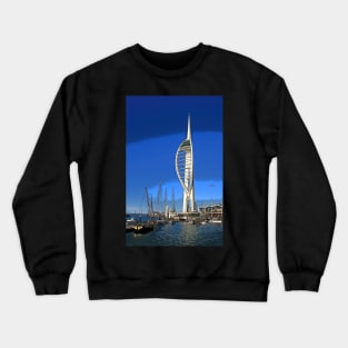 The Spinnaker Tower, Portsmouth Crewneck Sweatshirt